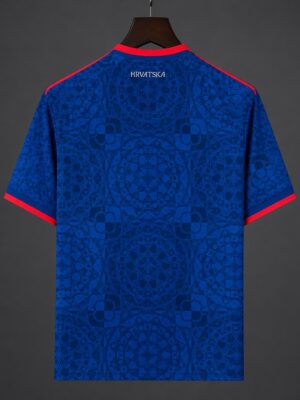 Croatia Away Navy Blue Jersey