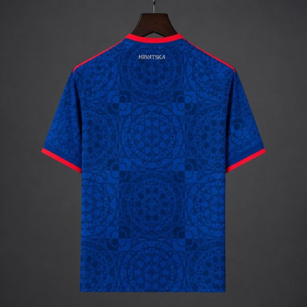 Croatia Away Navy Blue Jersey Croatia Away Navy Blue Jersey