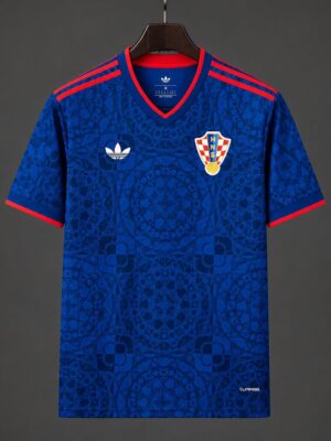 Croatia Away Navy Blue Jersey