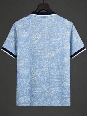 England Light Blue with Graphic Pattern Special Edition Jersey