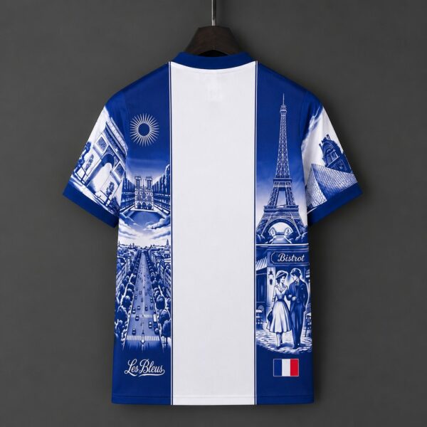 France Paris Special Edition Polo Collar Jersey France Paris Special Edition Polo Collar Jersey