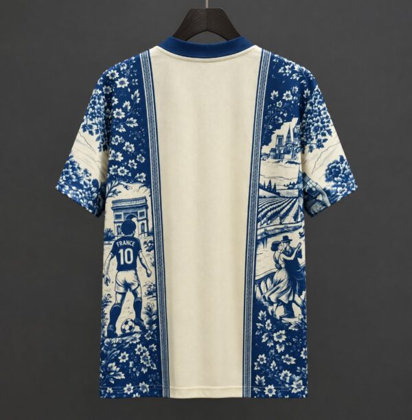 France Special Edition Landmark Print Polo Jersey