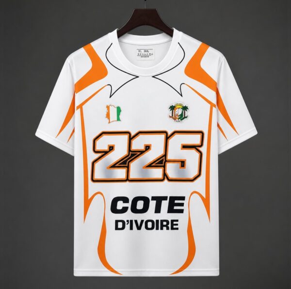 Ivory Coast Cte d'Ivoire White 225 Special Edition Jersey
