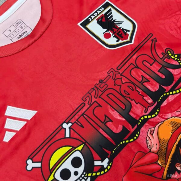 Japan x One Piece Red Special Edition Jersey Japan x One Piece Red Special Edition Jersey