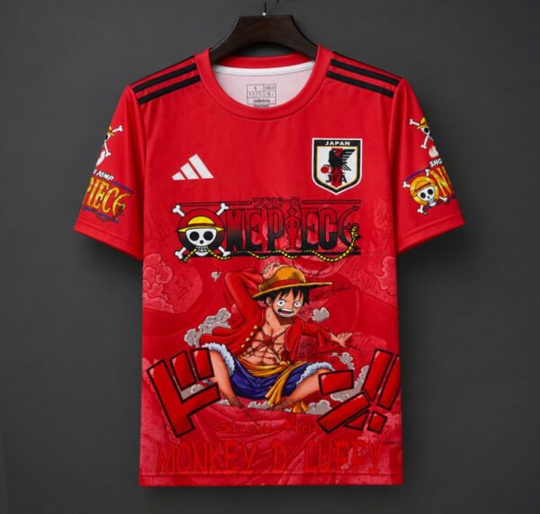 Japan x One Piece Red Special Edition Jersey Japan x One Piece Red Special Edition Jersey