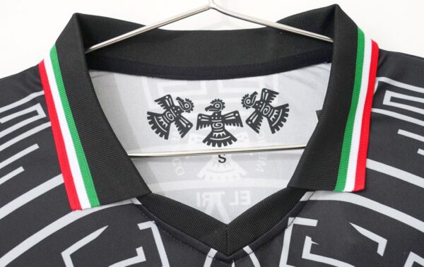 Mexico Special Edition Black with Virgin of Guadalupe and Aztec Pattern Jersey