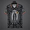 Mexico Special Edition Black with Virgin of Guadalupe and Aztec Pattern Jersey