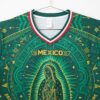 Mexico Special Edition Green with Virgin of Guadalupe and Aztec Pattern Jersey