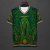 Mexico Special Edition Green with Virgin of Guadalupe and Aztec Pattern Jersey