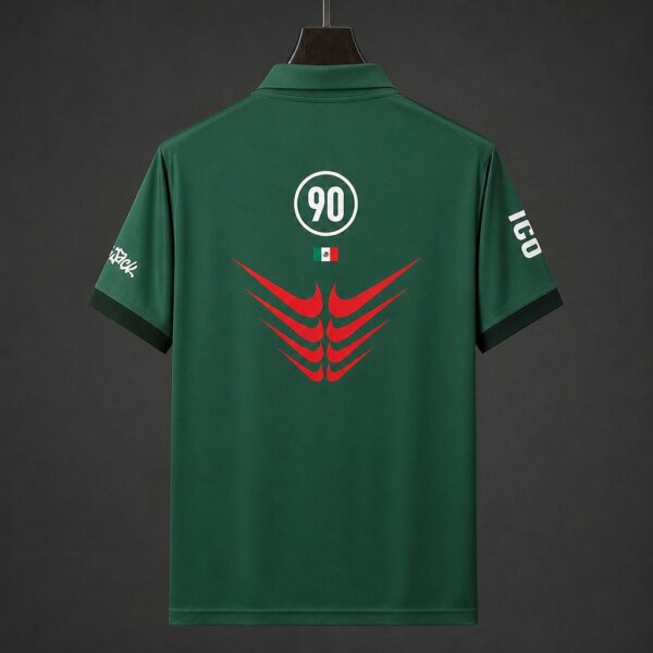 Mexico x Travis Scott Cactus Jack Total 90 Retro Dark Green Jersey