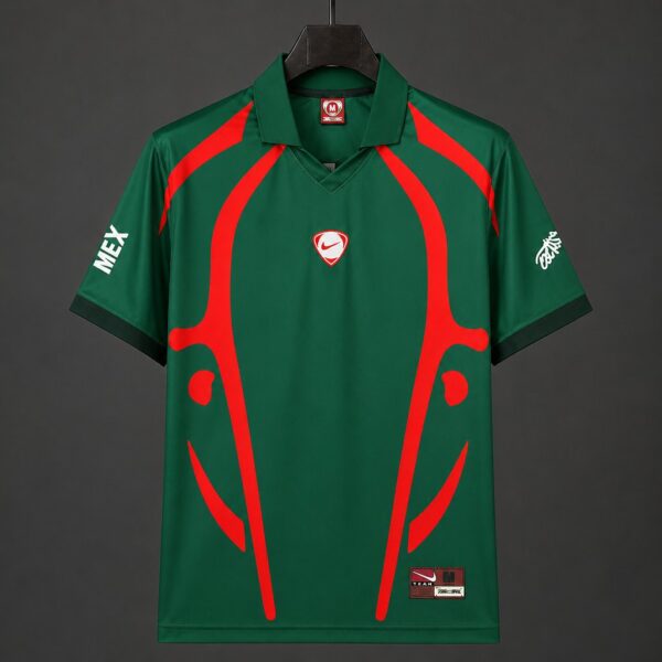 Mexico x Travis Scott Cactus Jack Total 90 Retro Dark Green Jersey