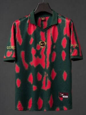 Morocco x Travis Scott Cactus Jack Total 90 Red Green Jersey