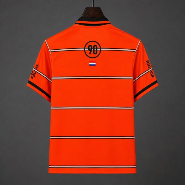 Netherlands x Travis Scott Cactus Jack Total 90 Retro Orange-Black Jersey