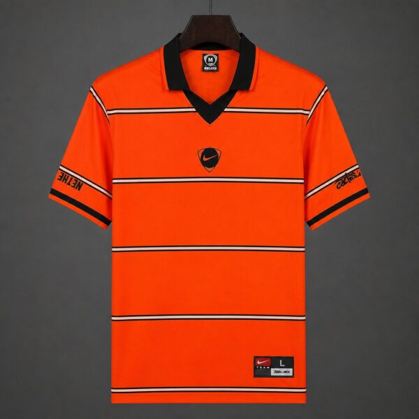 Netherlands x Travis Scott Cactus Jack Total 90 Retro Orange-Black Jersey