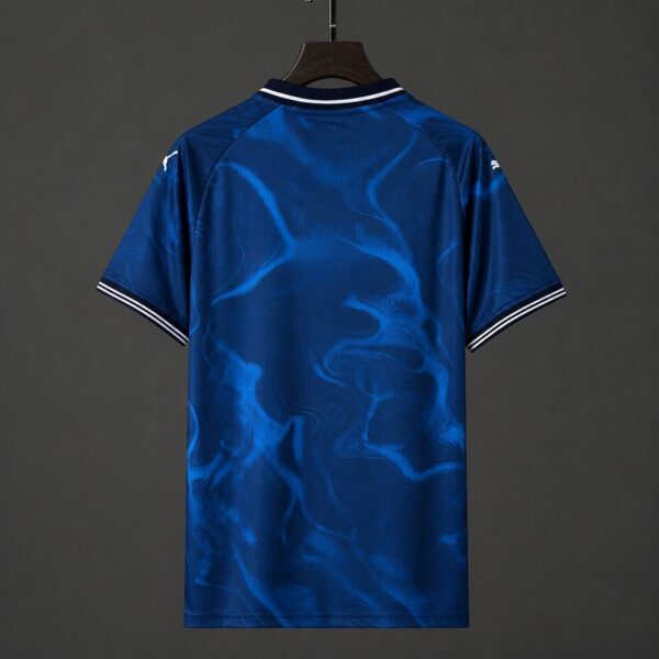 Portugal Navy Blue with Blue Flame Pattern Away Jersey