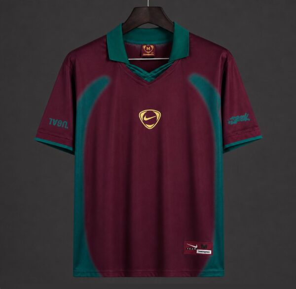 Portugal x Cactus Jack Total 90 Pre-Match Wine Jersey Portugal x Cactus Jack Total 90 Pre-Match Wine Jersey