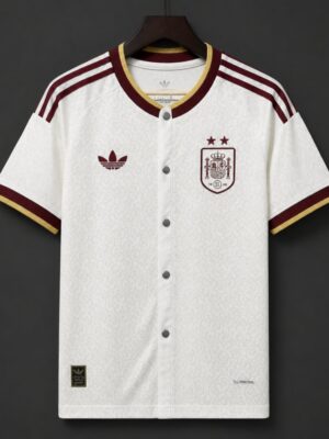 Spain Away MLB White Jersey