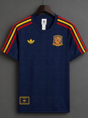 Spain Away Navy Blue 1996VintageRemake Jersey