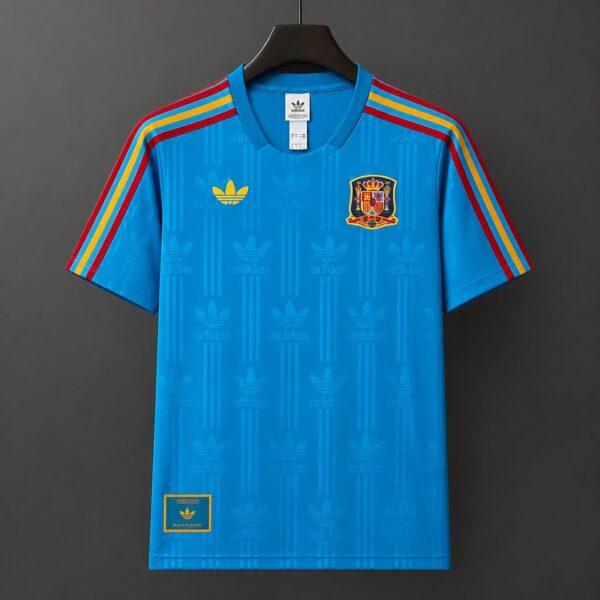 Spain Away Sky Blue Jersey